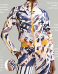 The Ulana Stretch Jogger Jacket - Safari Ink