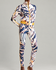 The Ulana Stretch Jogger Jacket - Safari Ink