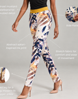 The Ulana Stretch Jogger Pant - Safari Ink,Clothing, Sassy Jones,