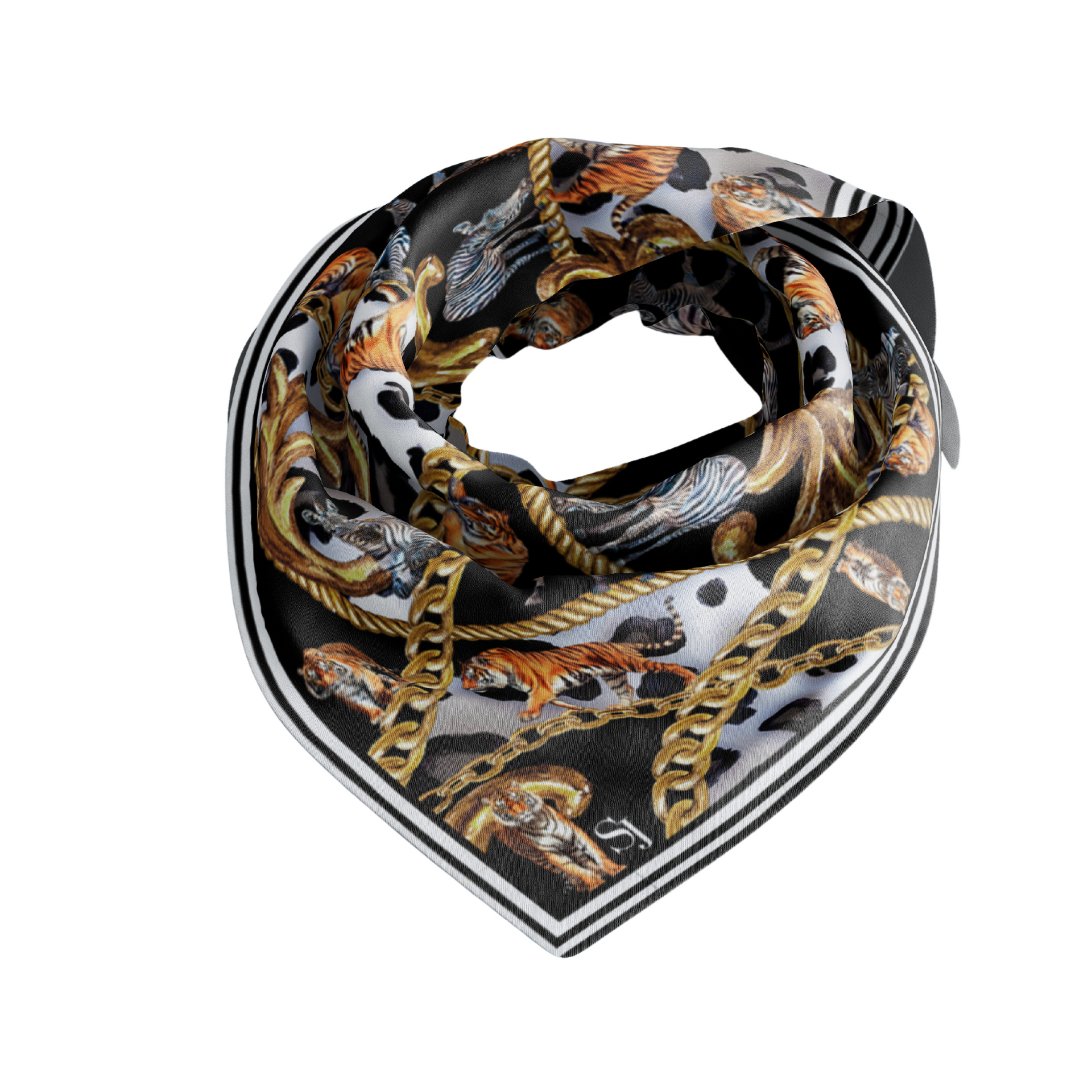 Untamed Luxe Scarf 33" x 33"