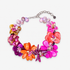 Wisteria Semi Precious Necklace- Pink/ Orange Abalone,Necklaces, Sassy Jones,