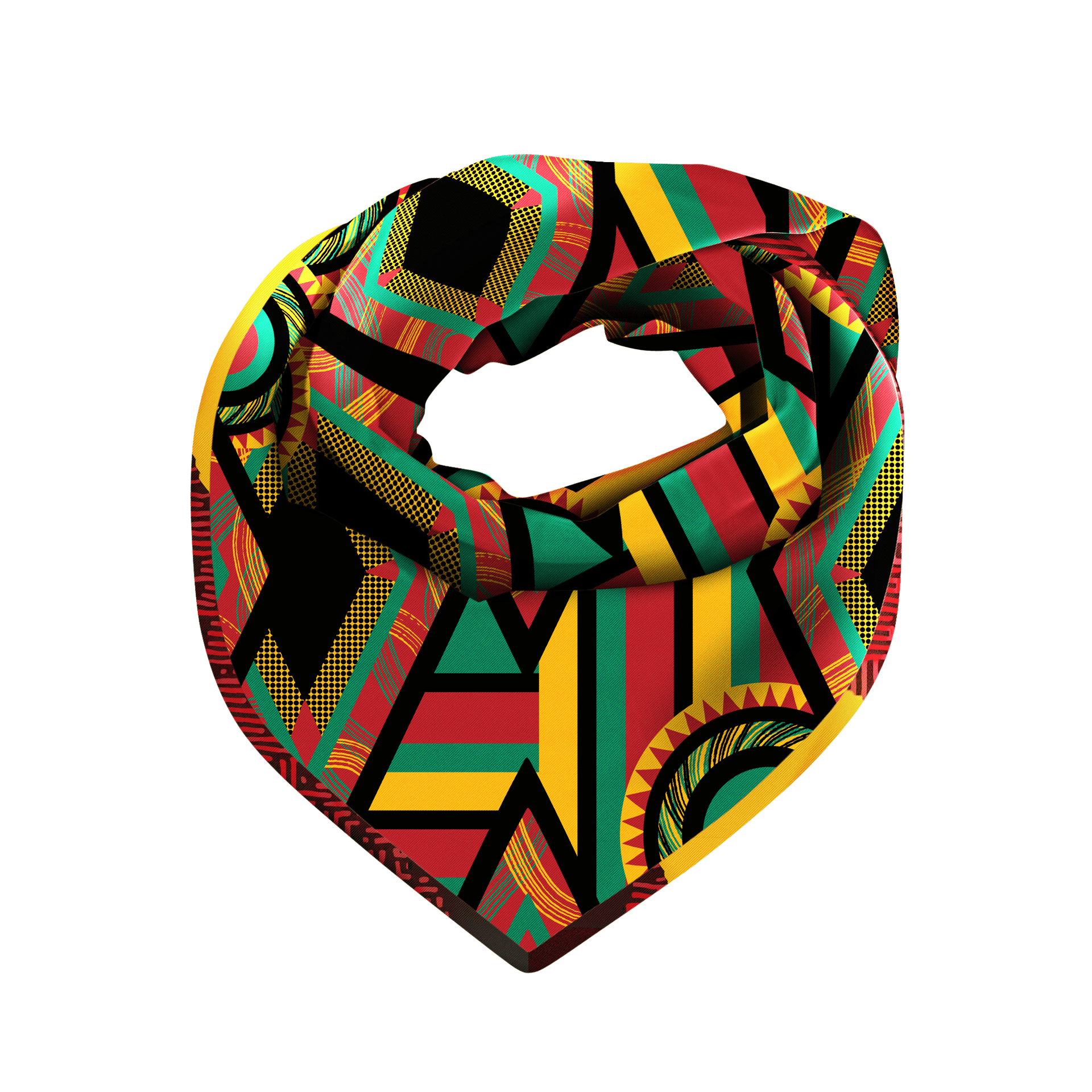 Afrikaan Luxe Scarf 33x33 | Sassy Jones