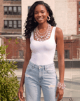 Alana Bubble Cloud Hoops - Pink,Earrings, Sassy Jones,