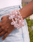 Alana Bubble Cloud Stack - Pink,Bracelets, Sassy Jones,