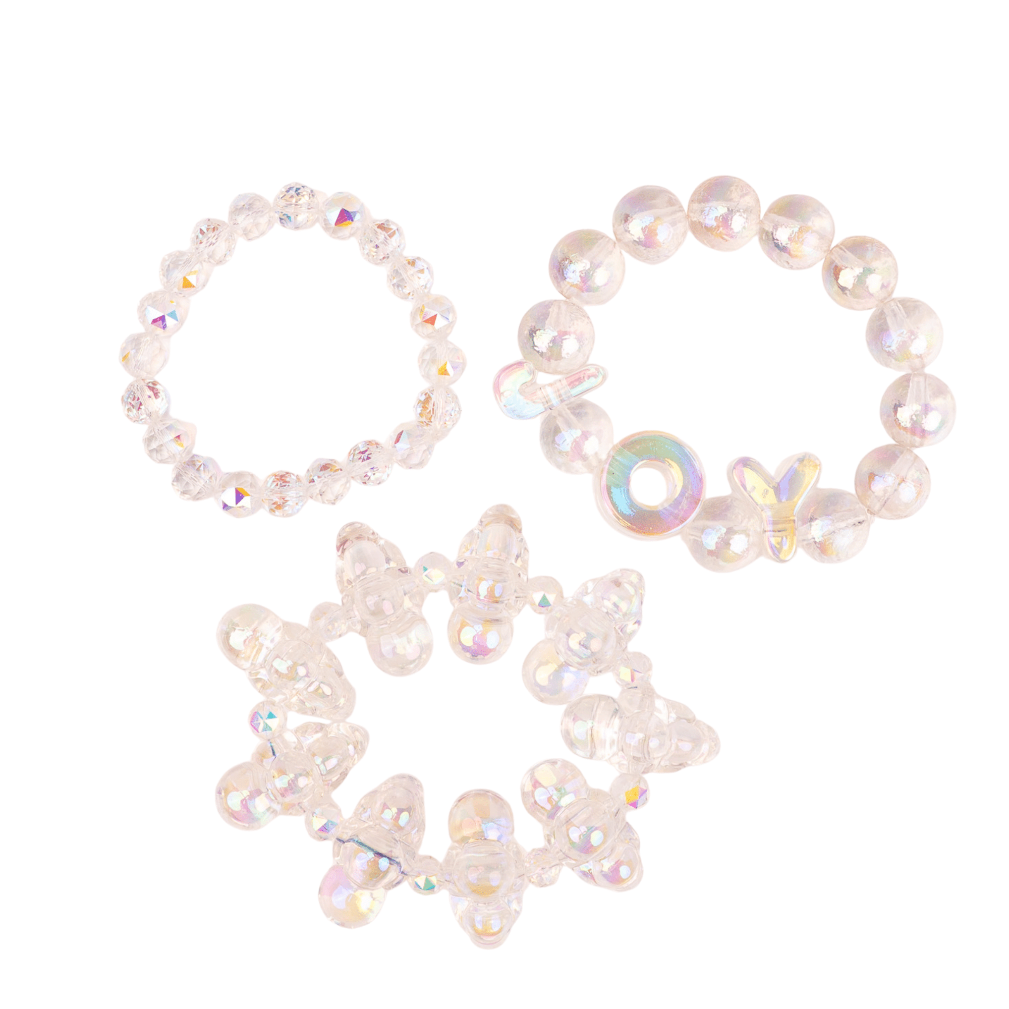 Alana Cloud Bubble Bracelet Stack,Bracelets, Sassy Jones,
