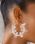 Alana Cloud Bubble Hoops,Earrings, Sassy Jones,