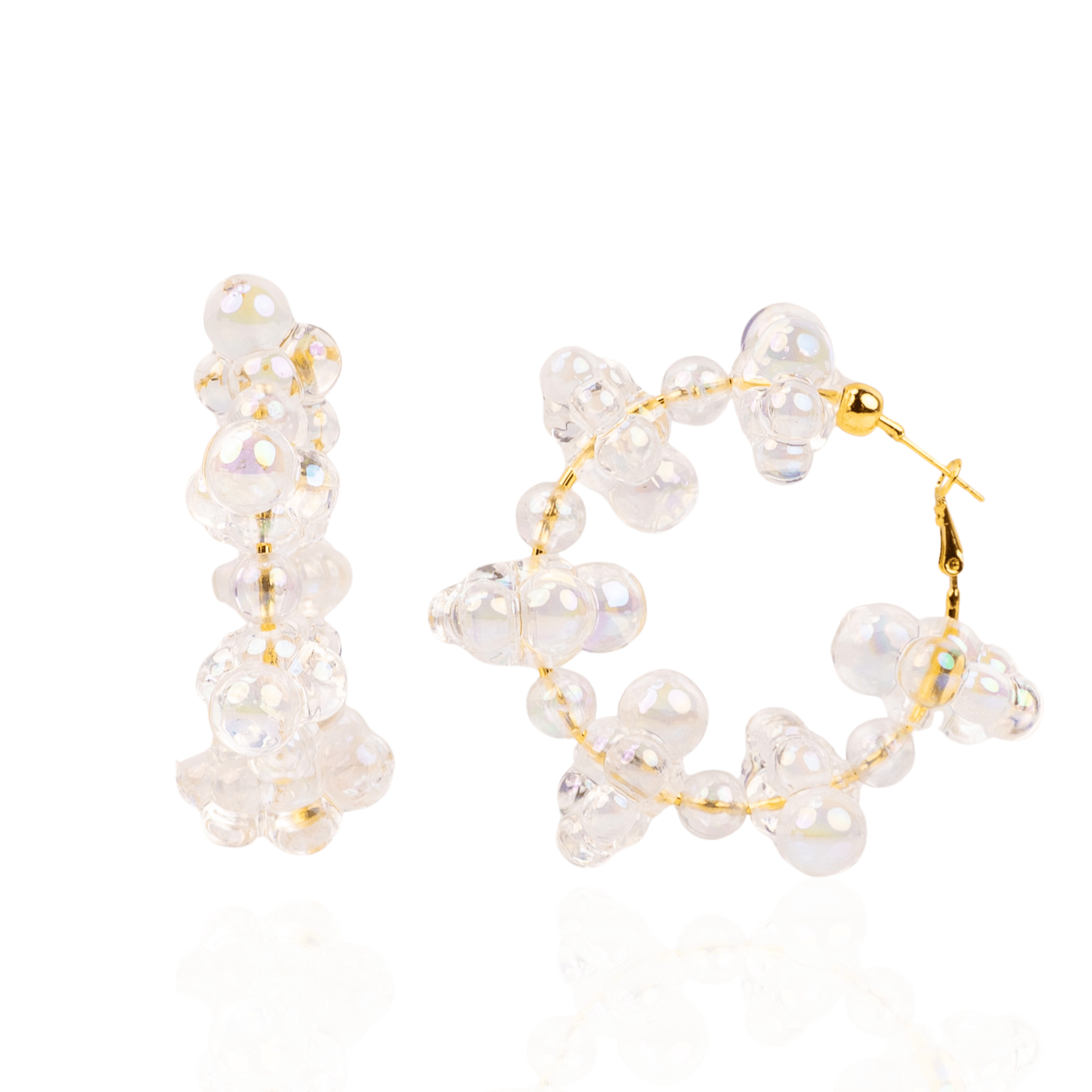Alana Cloud Bubble Hoops,Earrings, Sassy Jones,