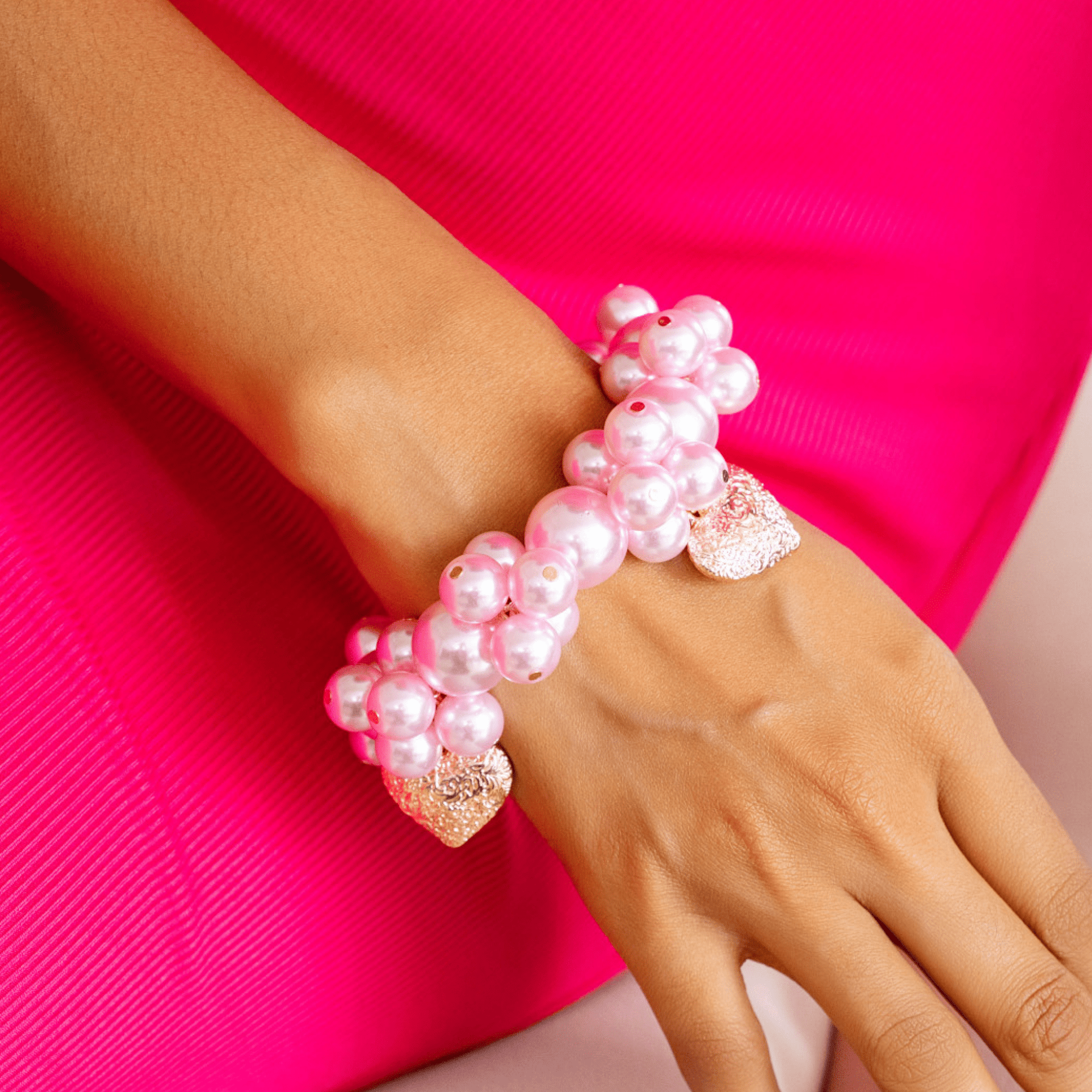 Amora Pearl Heart,Bracelets, Sassy Jones,