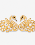 Anastasia Pearl Swan Chunky Stretch Bracelet,Bracelets, Sassy Jones,