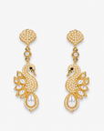 Anastasia Pearl Swan Dangle Earrings,Earrings, Sassy Jones,