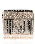 Angelica Pearl Chandelier Handbag - Black,Handbags, Sassy Jones,