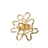 Asili Adjustable Cocktail Ring - Statement Gold,Rings, Sassy Jones,