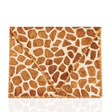 Asili Mohair Leather Envelope Clutch - Giraffe,Handbags, Sassy Jones,