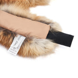 Aspen Pure Fox Fur Adjustable Headband - Affluent Cognac