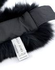 Aspen Fur Headbands - Black,Headbands, Sassy Jones, fox fur