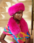 Aspen Fur Headbands - Hot Pink,Headbands, Sassy Jones,