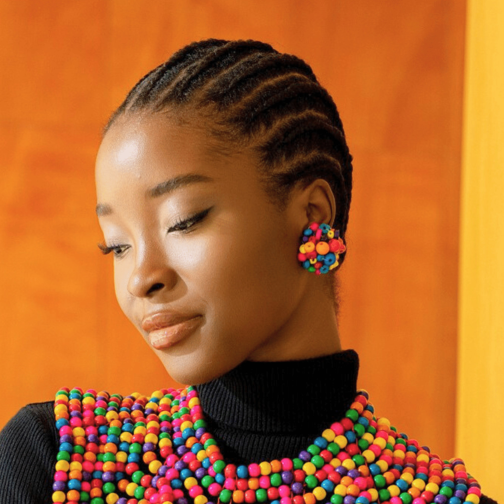 Ayoka Beaded Earrings - Confetti Pop,Earrings, Sassy Jones,