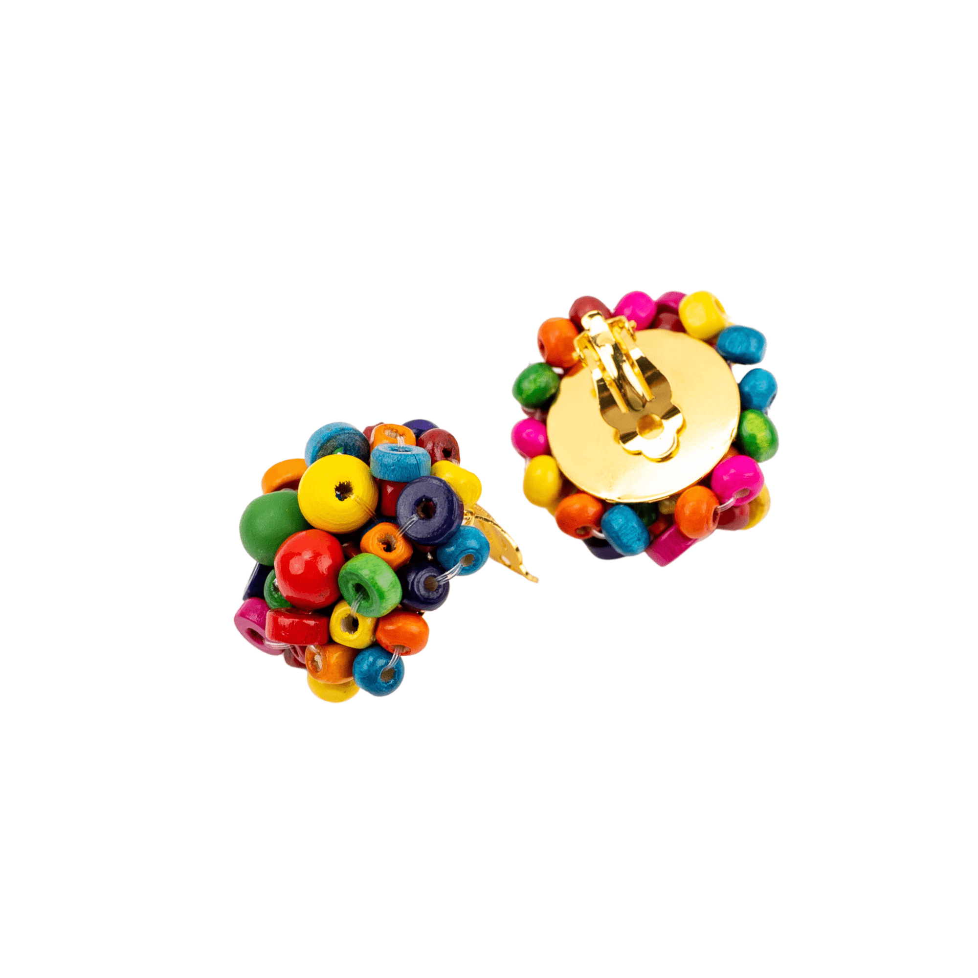 Ayoka Beaded Earrings - Confetti Pop,Earrings, Sassy Jones,