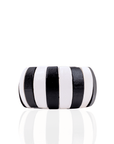Ayoka Chunky Stretch Statement Bracelet - Black & White,Bracelets, Sassy Jones,