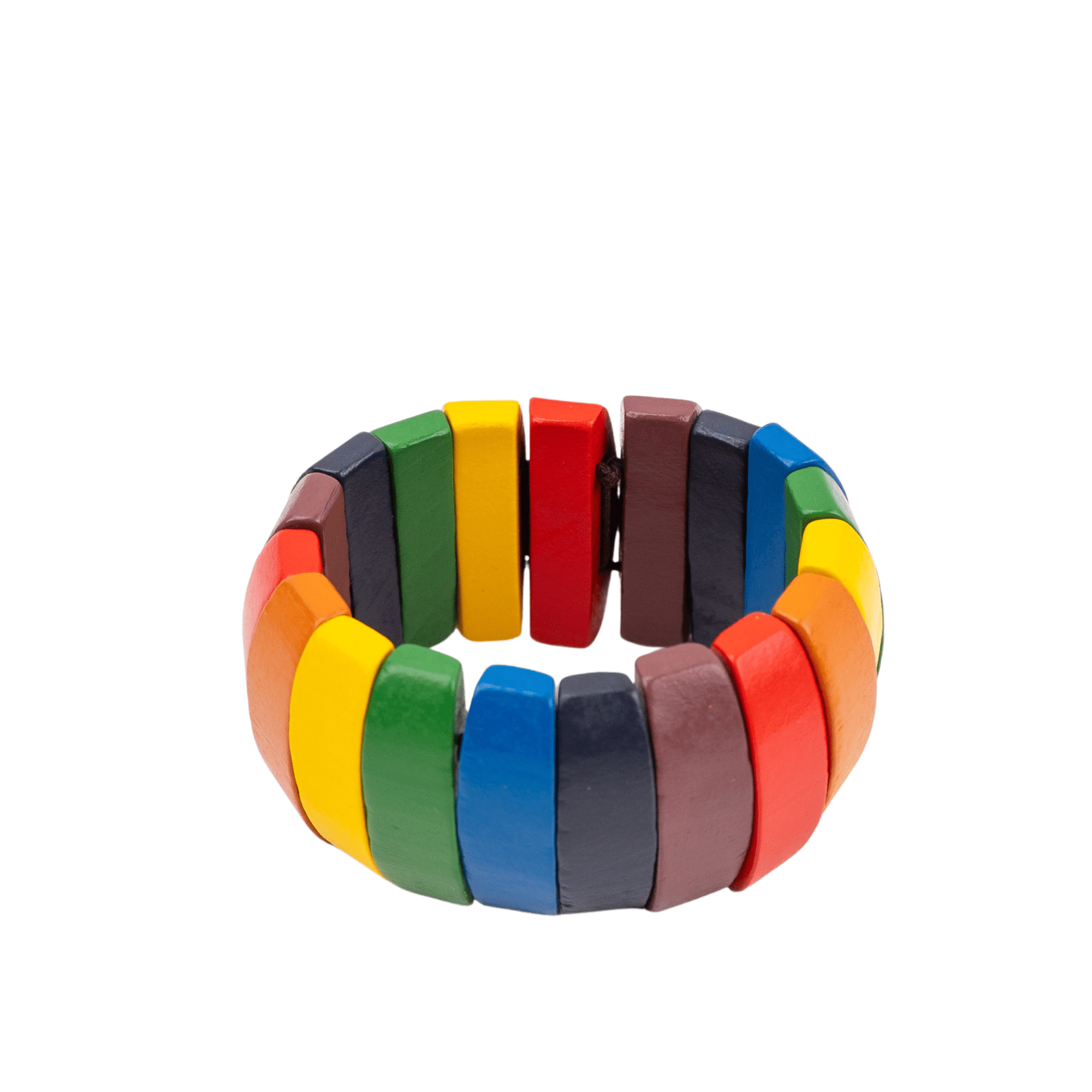 Ayoka Stretch Chunky Bracelet - Confetti Pop,Bracelets, Sassy Jones,