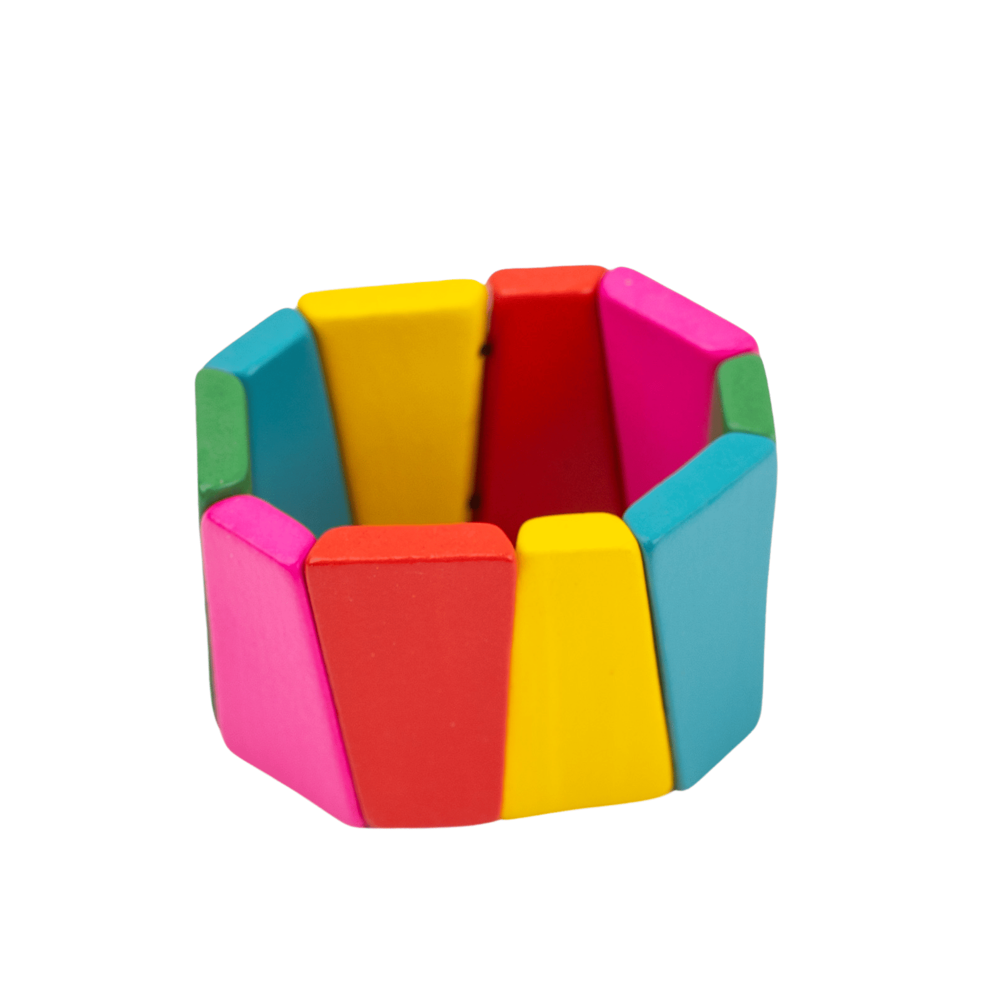 Ayoka Stretch Geometric Bracelet - Confetti Pop,Bracelets, Sassy Jones,