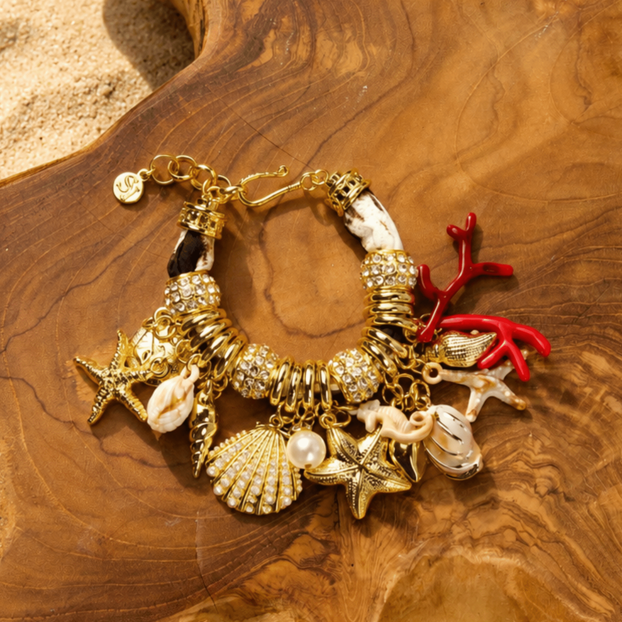 Azariah Seaside Charm Bracelet,Bracelets, Sassy Jones,