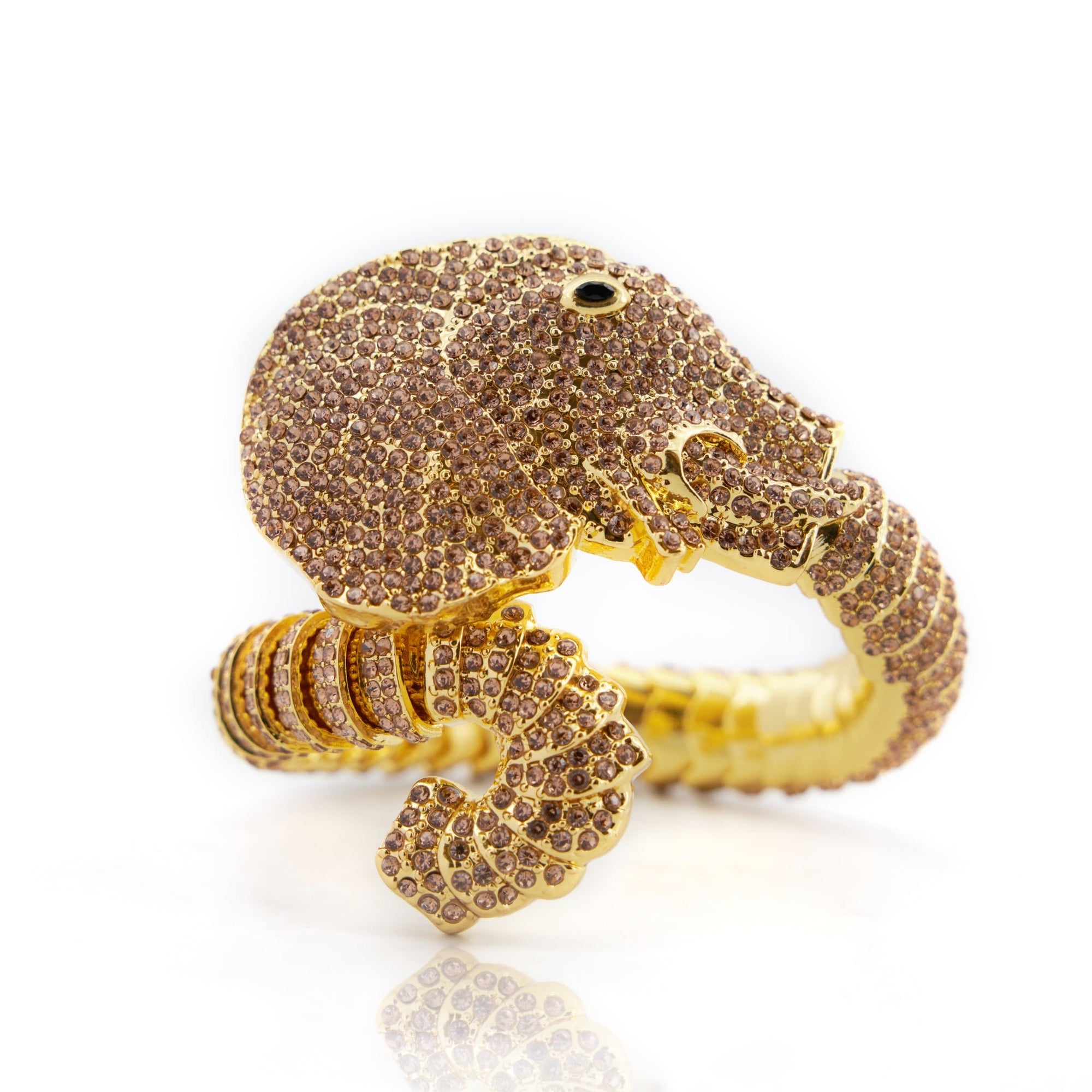 Babar Cuff - Gold,Bracelets, Sassy Jones,