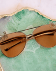 Belladonna Butterfly Aviator Sunglasses,Glasses, Sassy Jones,