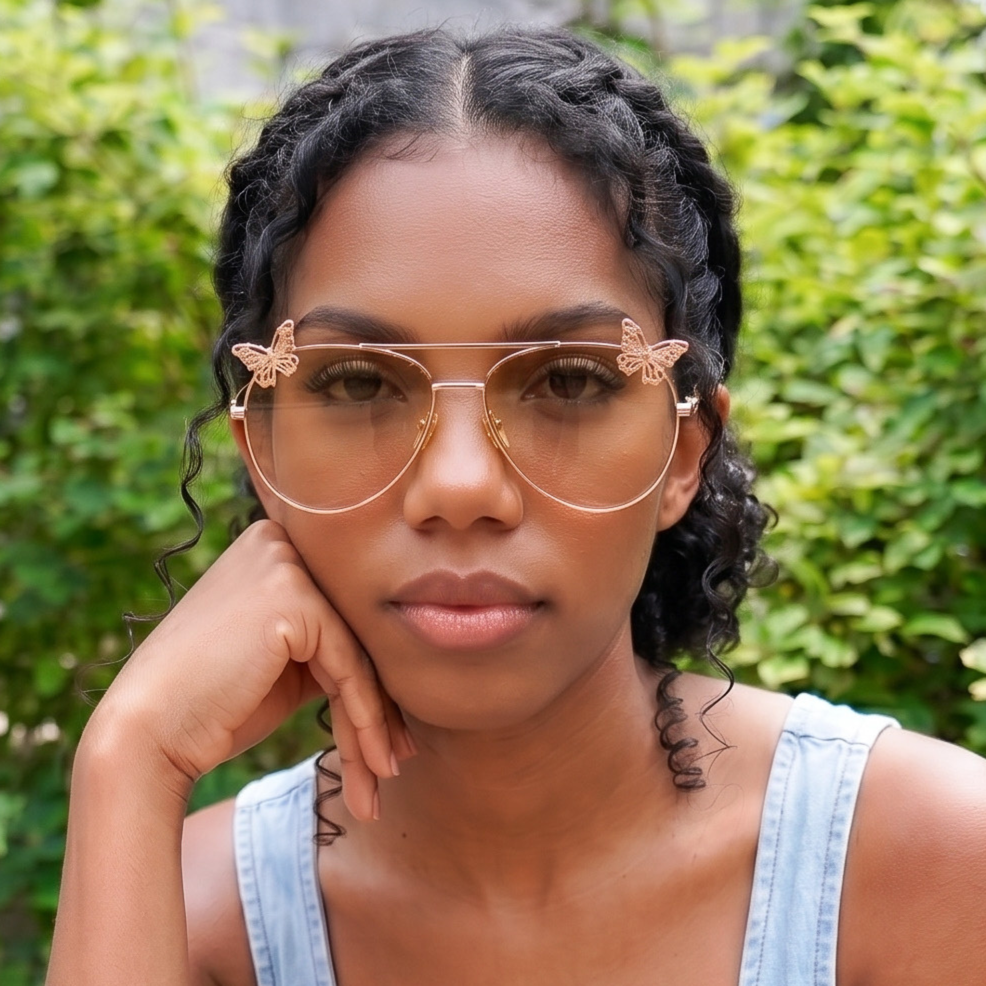 Belladonna Butterfly Aviator Sunglasses,Glasses, Sassy Jones,