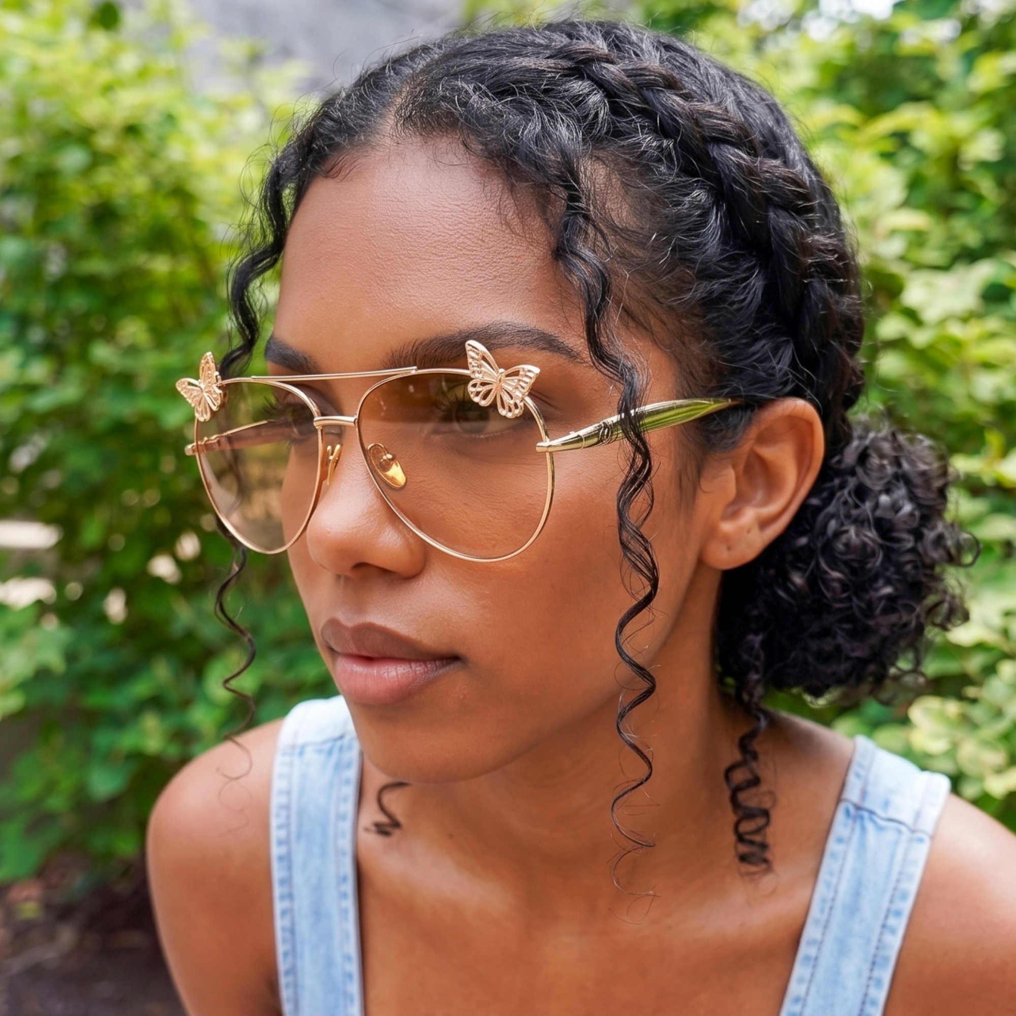 Belladonna Butterfly Aviator Sunglasses,Glasses, Sassy Jones,