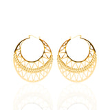 Braelynn 14k Braided Hoops