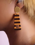 Brandy Dangles - Neutral,Earrings, Sassy Jones,