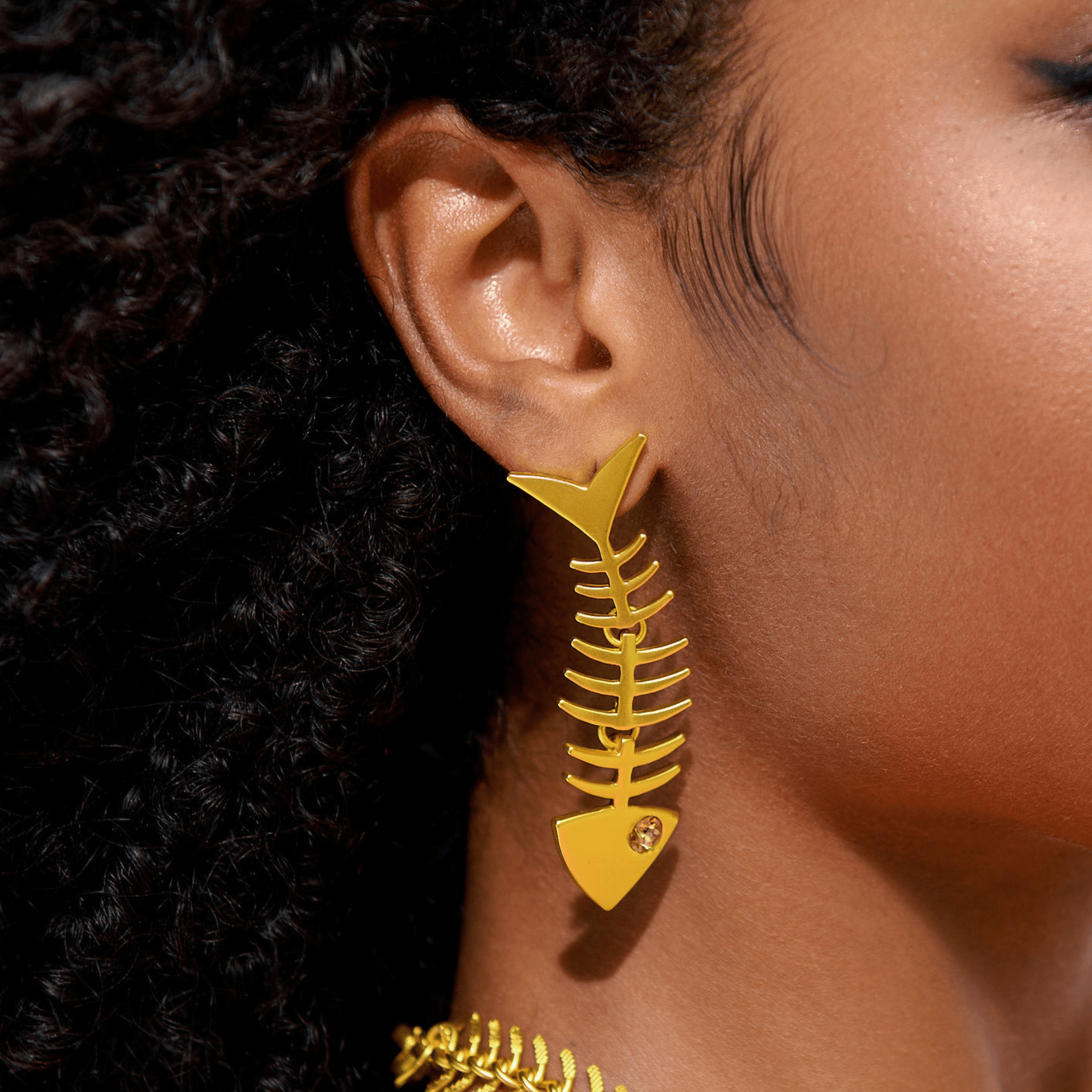Caicos Fishbone Dangles