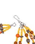 Caliope Cascading Chain - Orange,Necklaces, Sassy Jones,