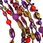 Caliope Cascading Chain (Removable Strand) - Purple,Necklaces, Sassy Jones,