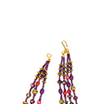 Caliope Cascading Chain (Removable Strand) - Purple,Necklaces, Sassy Jones,