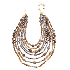 Caliope Cascading Chain - Tribal,Necklaces, Sassy Jones,