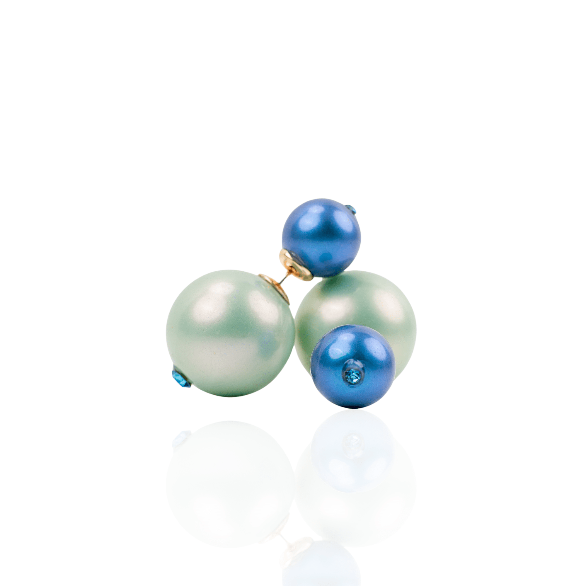 Caliope Double Studs - Twilight,Earrings, Sassy Jones,