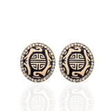 Caliope Sparkling Studs - Tribal,Earrings, Sassy Jones,