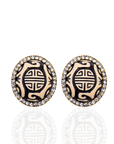 Caliope Sparkling Studs - Tribal,Earrings, Sassy Jones,