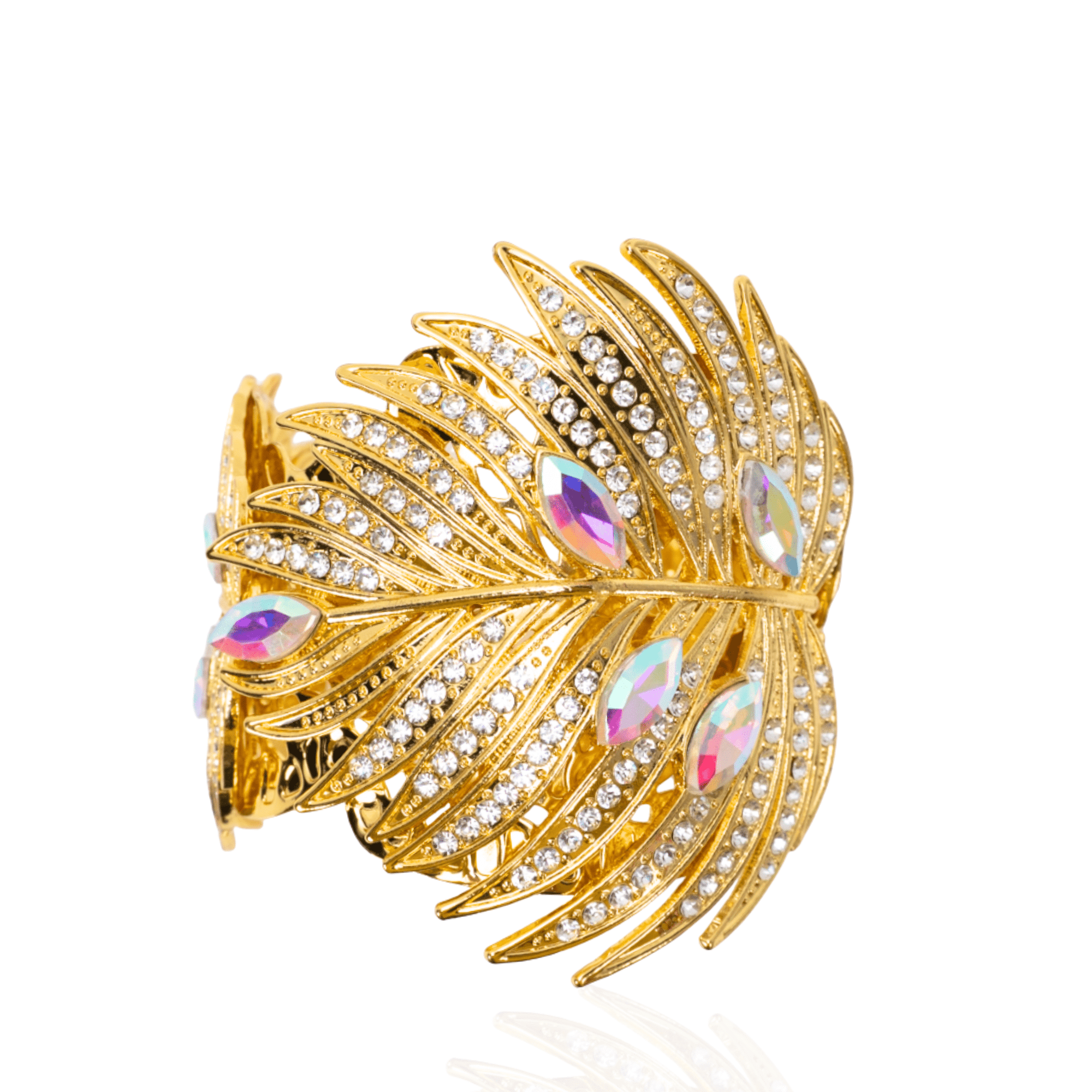 Calypso Palm Crystal Cuff,Bracelets, Sassy Jones,