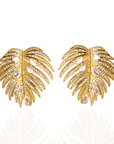 Calypso Palm Crystal Earring,Earrings, Sassy Jones,
