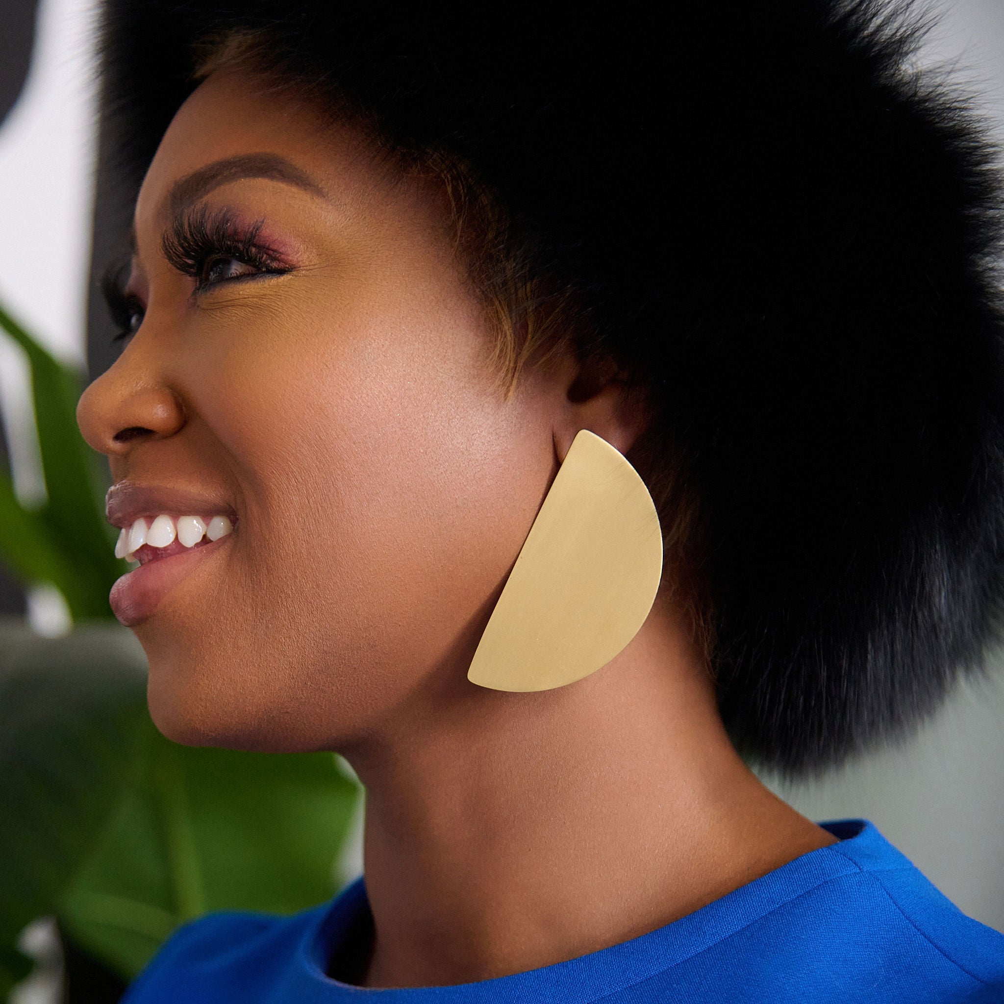 Camille Earrings - Gold,Earrings, Sassy Jones,