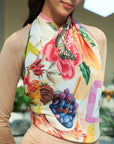 Chardonnay Saturday Luxe Scarf,Scarves, Sassy Jones,