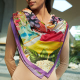 Chardonnay Saturday Luxe Scarf,Scarves, Sassy Jones,