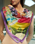 Chardonnay Saturday Luxe Scarf,Scarves, Sassy Jones,