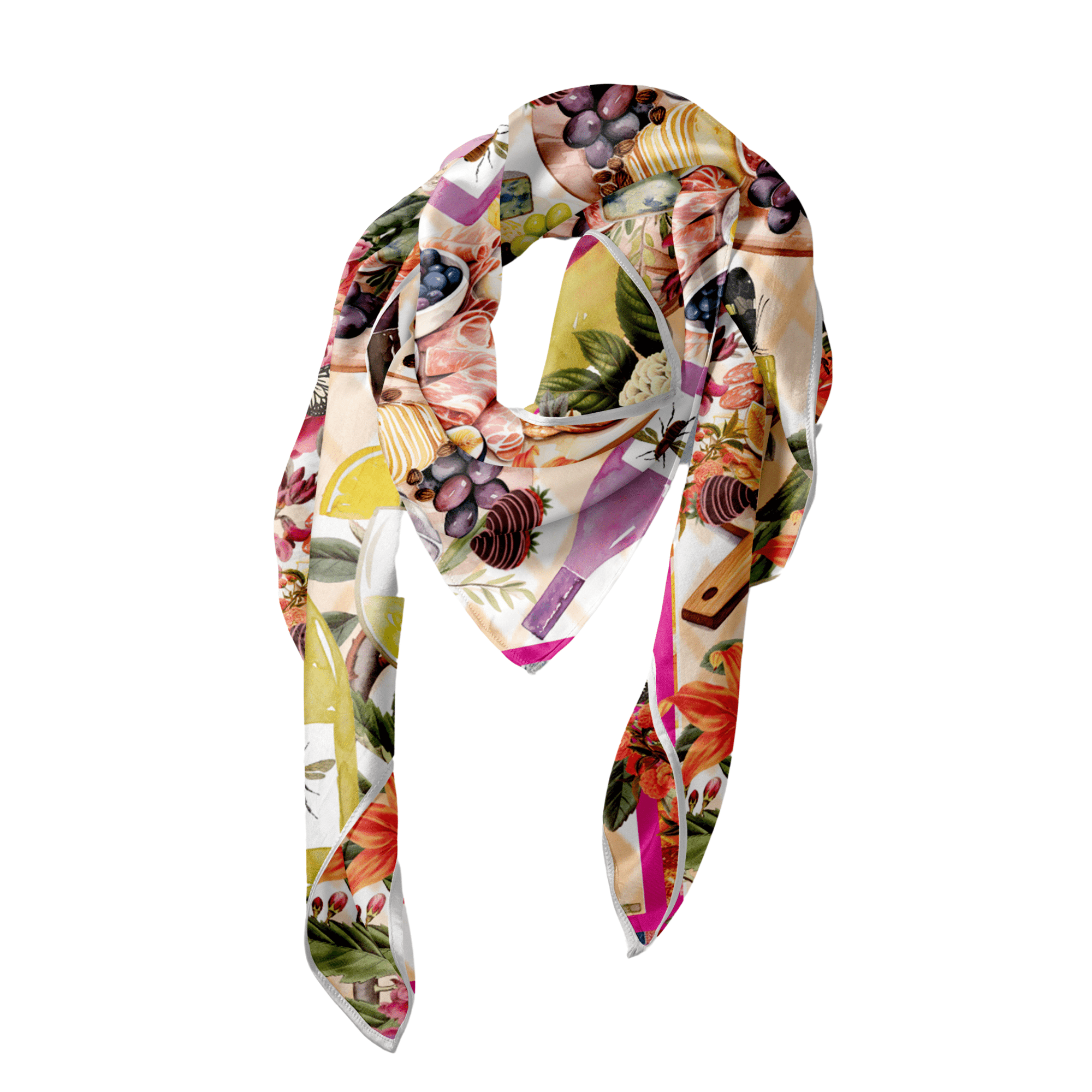 Chardonnay Saturday Luxe Scarf,Scarves, Sassy Jones,