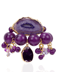 Chrysallis 2pc Stretch Stack - Grape Jelly,Bracelets, Sassy Jones,
