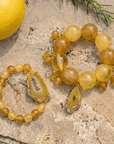 Chrysallis 2pc Stretch Stack - Lemon Sorbet,Bracelets, Sassy Jones,