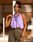 Chrysallis Necklace - Grape Jelly,Necklaces, Sassy Jones,